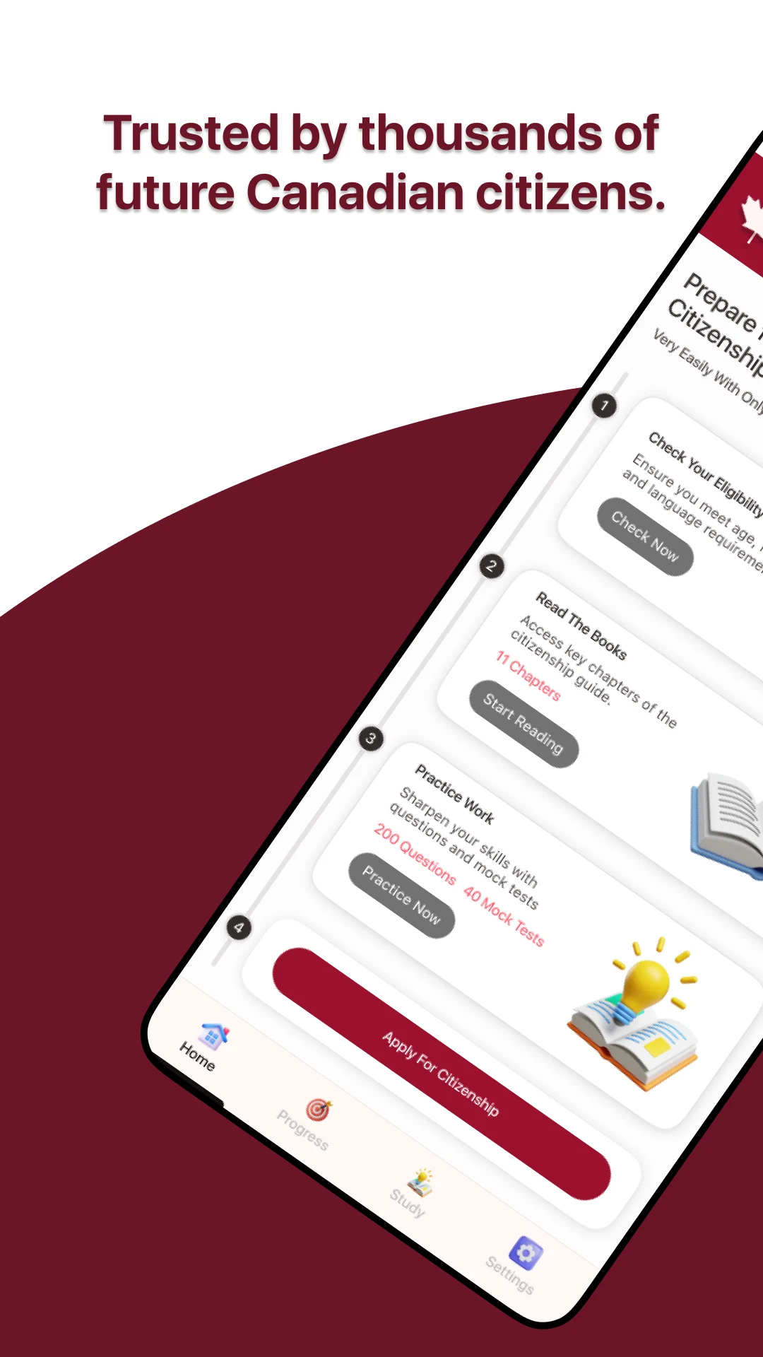 Citizenship Test Canada 2026 screenshot
